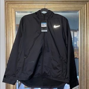 NWT Black Nike Running Standard Fit Jacket M